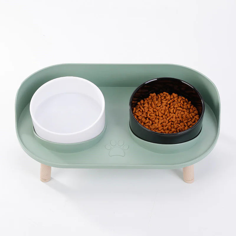 Cat Food Bowl Anti-Tip Elevated