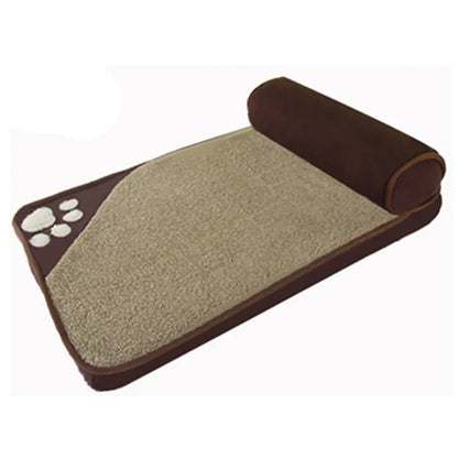 Dog Kennel Pet Bed with Pillow