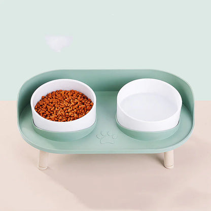 Cat Food Bowl Anti-Tip Elevated