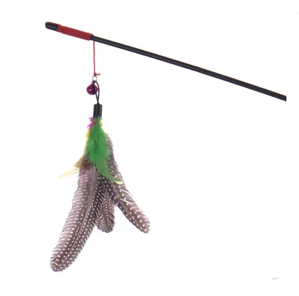 Quality Cat Toy with Feather Bird Design