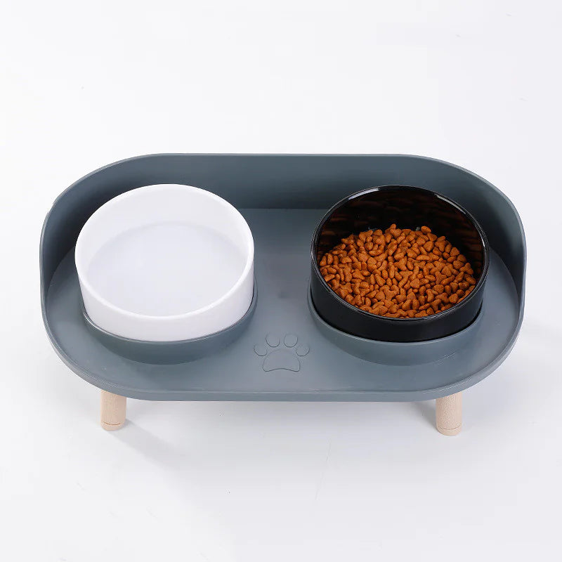 Cat Food Bowl Anti-Tip Elevated