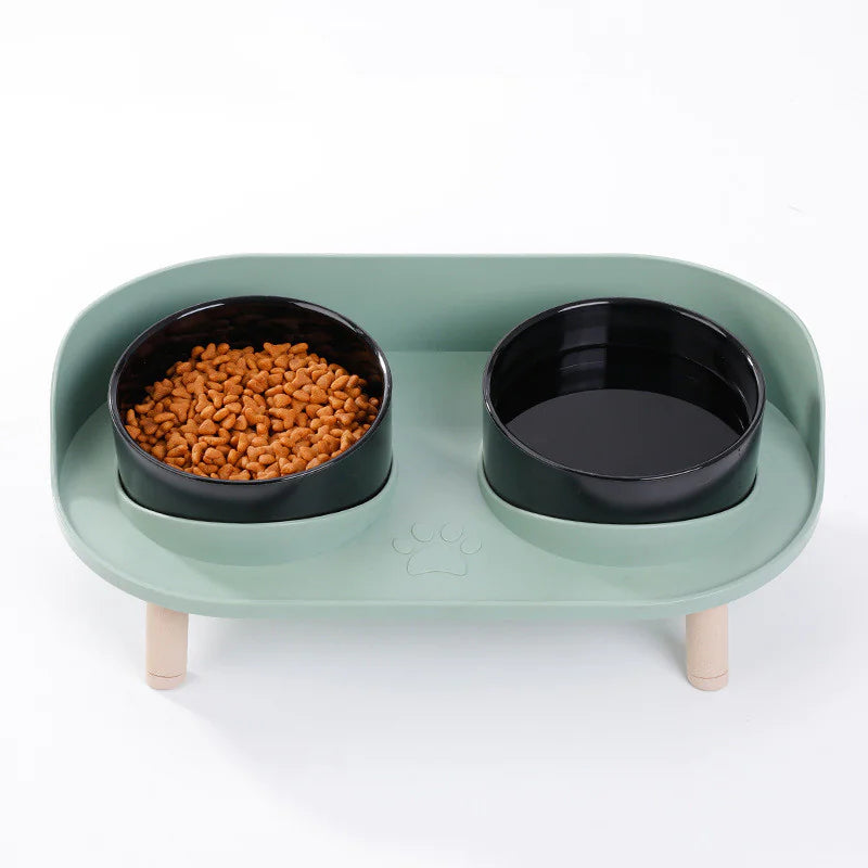 Cat Food Bowl Anti-Tip Elevated