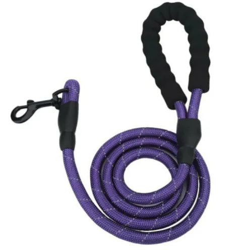 Reflective Braided Dog Leash