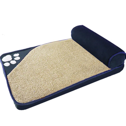 Dog Kennel Pet Bed with Pillow