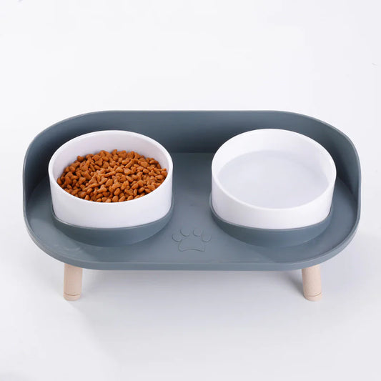 Cat Food Bowl Anti-Tip Elevated