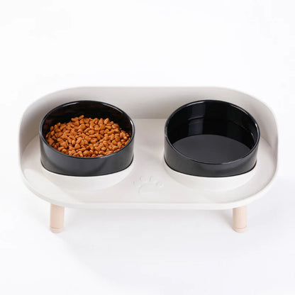 Cat Food Bowl Anti-Tip Elevated